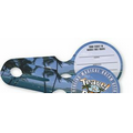 Full-Color All-in-One Teslin Luggage Tags(3.5 Round Shape) 3.5"x8.25"